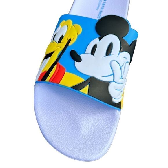 Disney Mickey and Friends white/Blue Sandal shoe - Picture 2 of 13